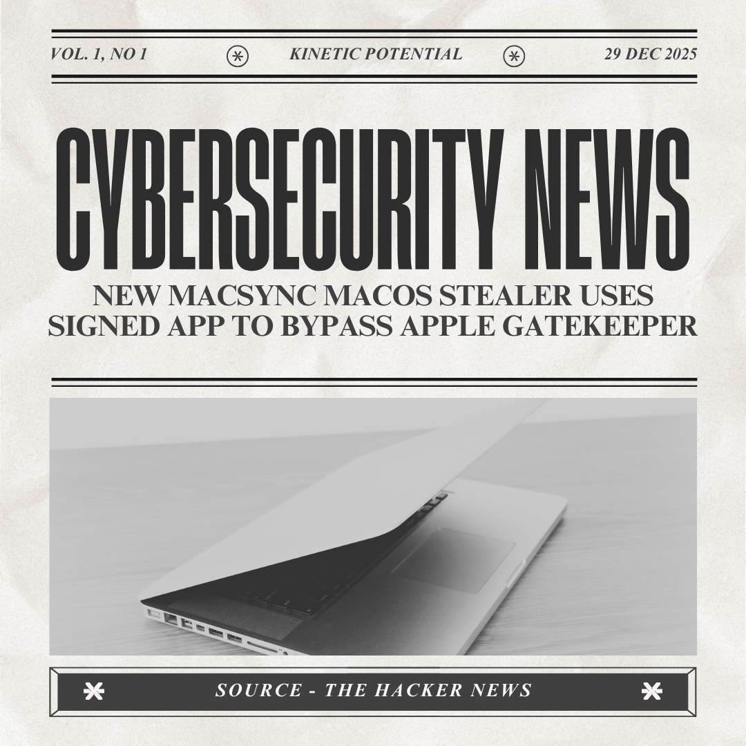 Cybersecurity News Kinetic Potential