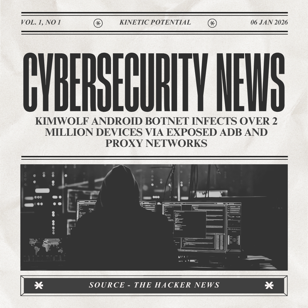 Cybersecurity News Kinetic Potential