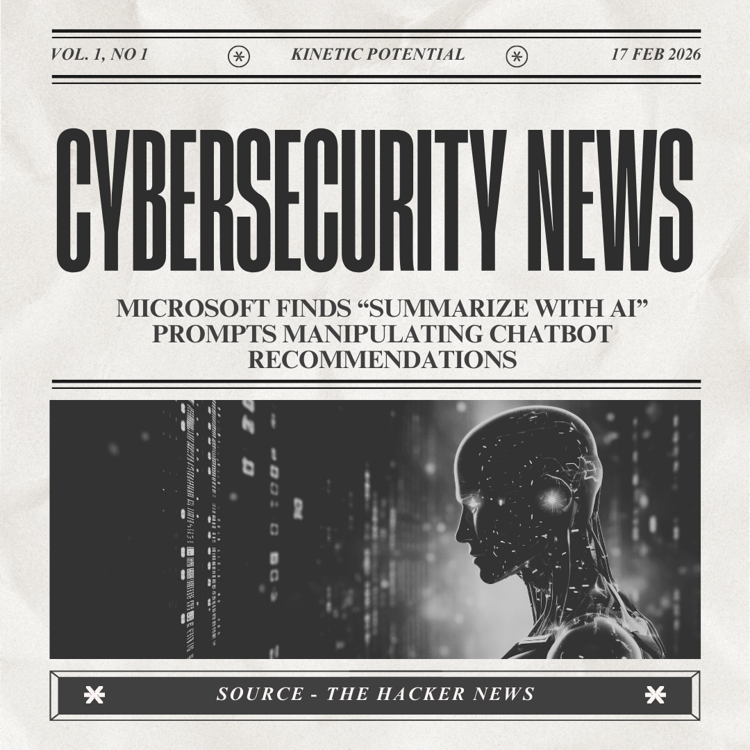 Cybersecurity News Kinetic Potential