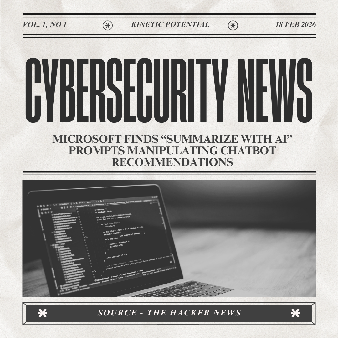 Cybersecurity News Kinetic Potential