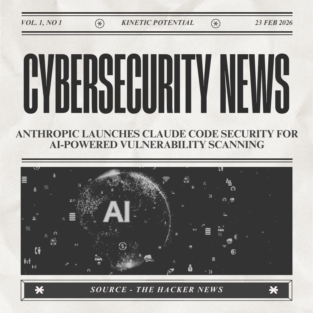 Cybersecurity News Kinetic Potential
