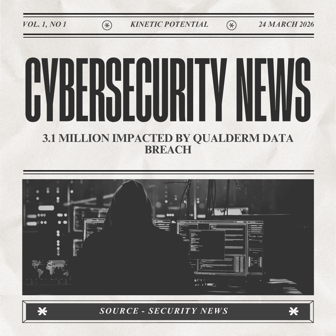 Cybersecurity News Kinetic Potential