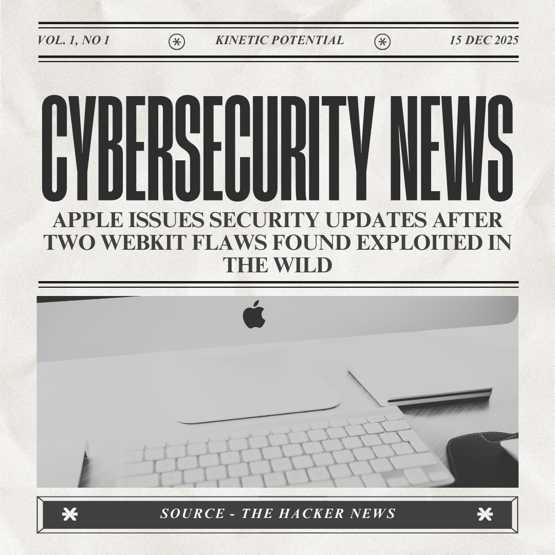 Cybersecurity News Kinetic Potential