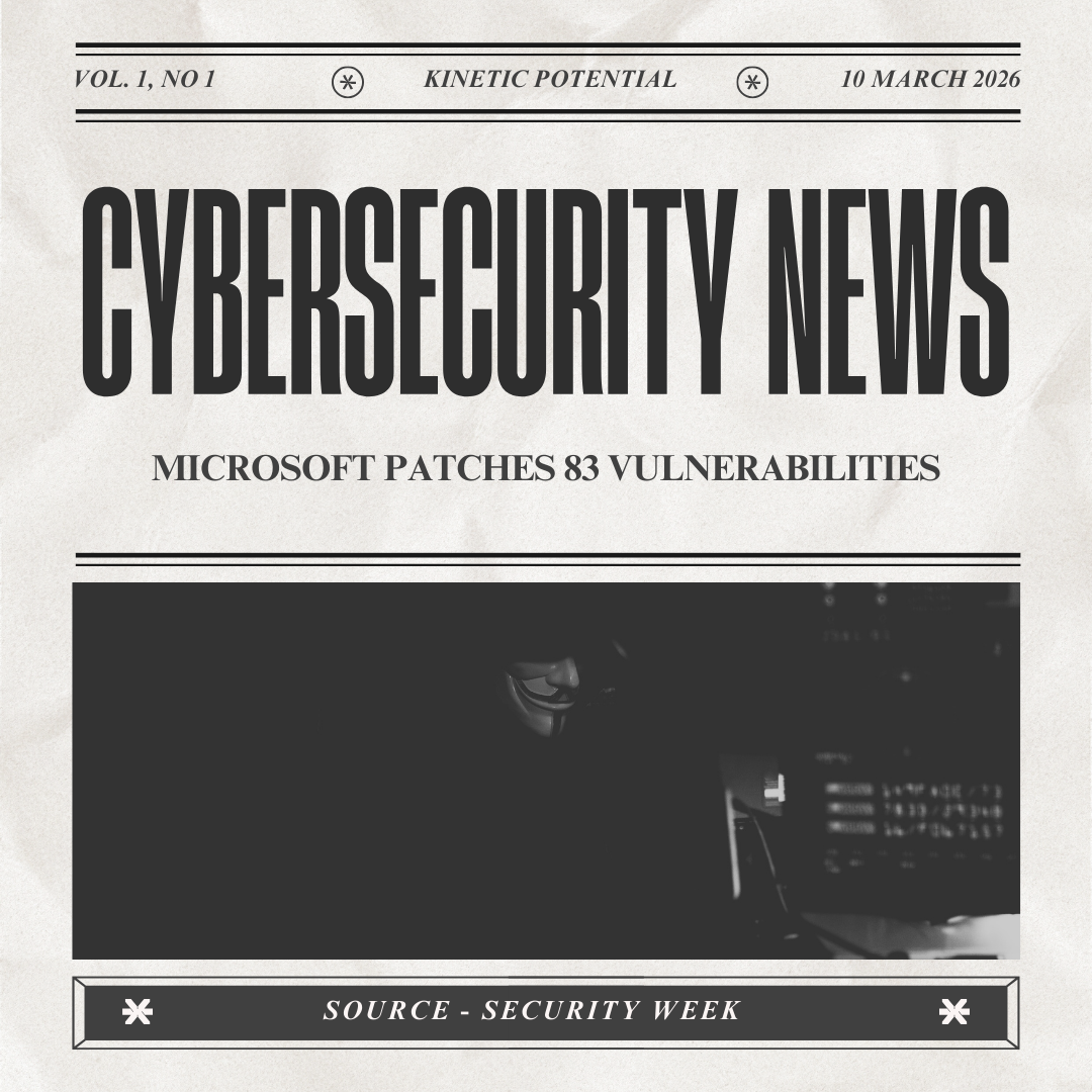 Cybersecurity News Kinetic Pontential