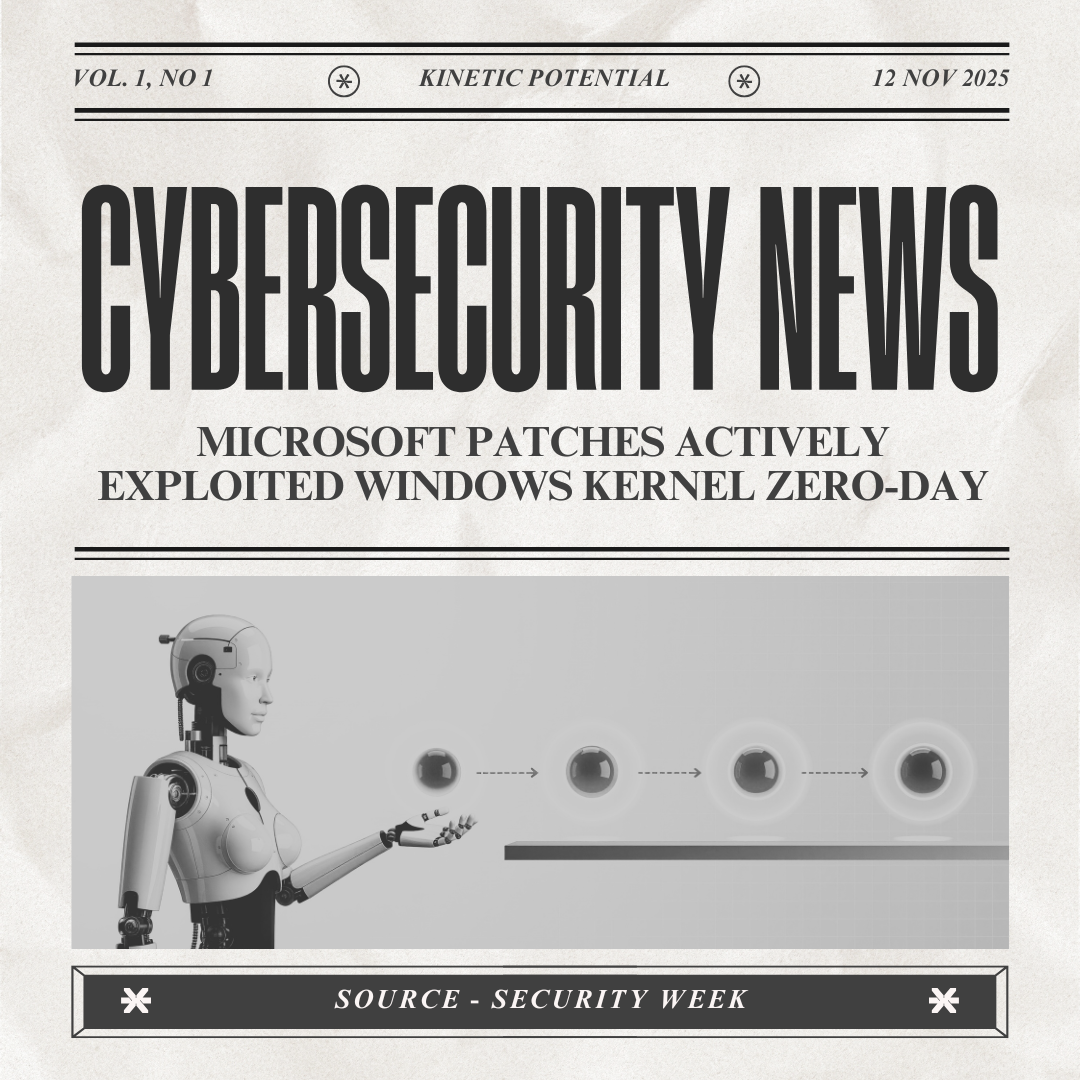Cybersecurity News Kinetic Potential