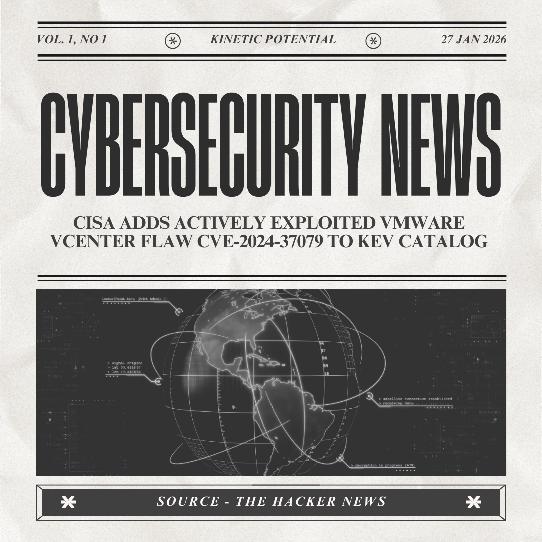 Cybersecurity News Kinetic Potential