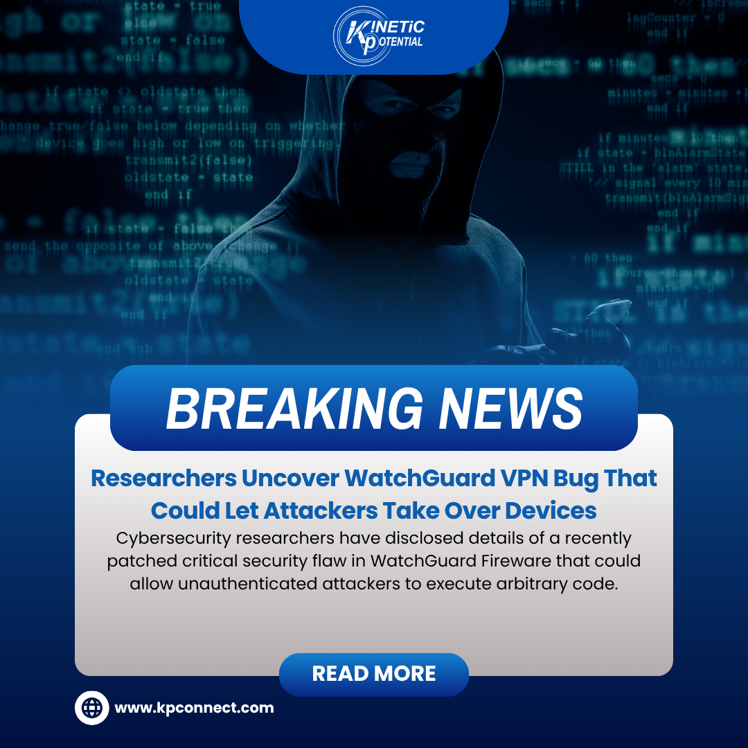 Cybersecurity News Kinetic Potential