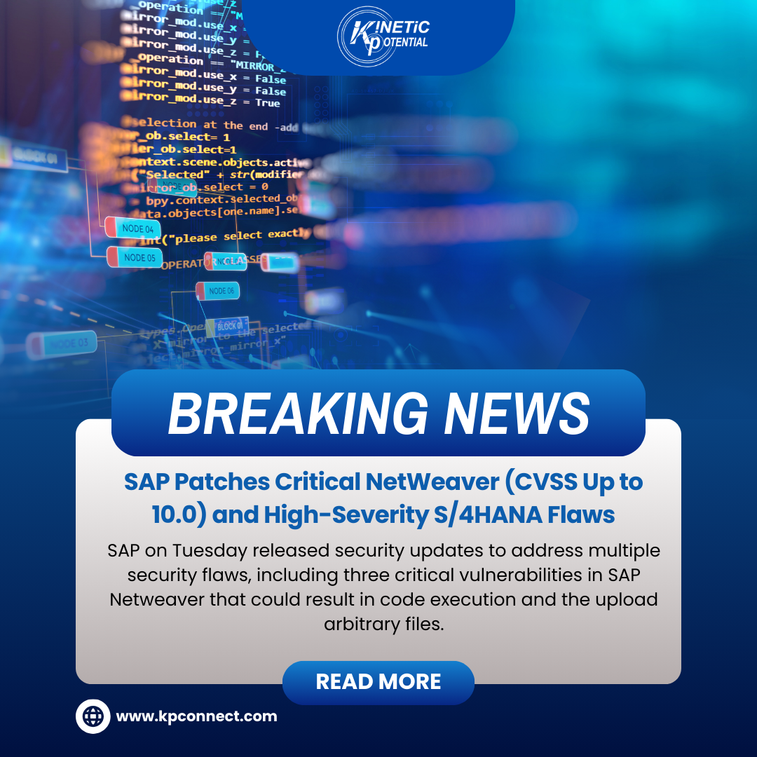 Cybersecurity News Kinetic Potential