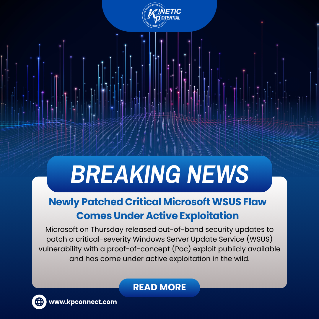 Cybersecurity News Kinetic Potential