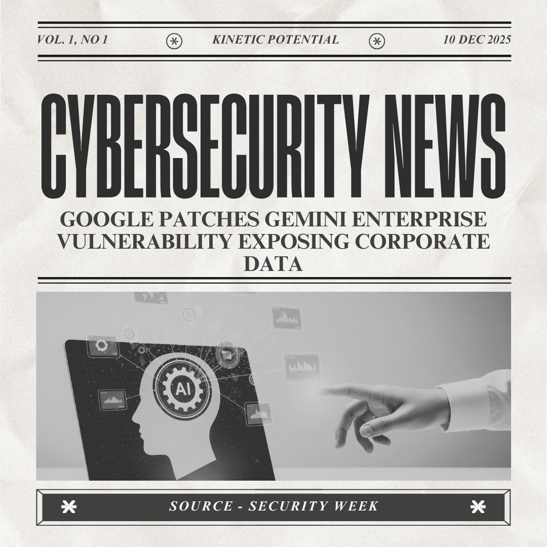 Cybersecurity News Kinetic Potential